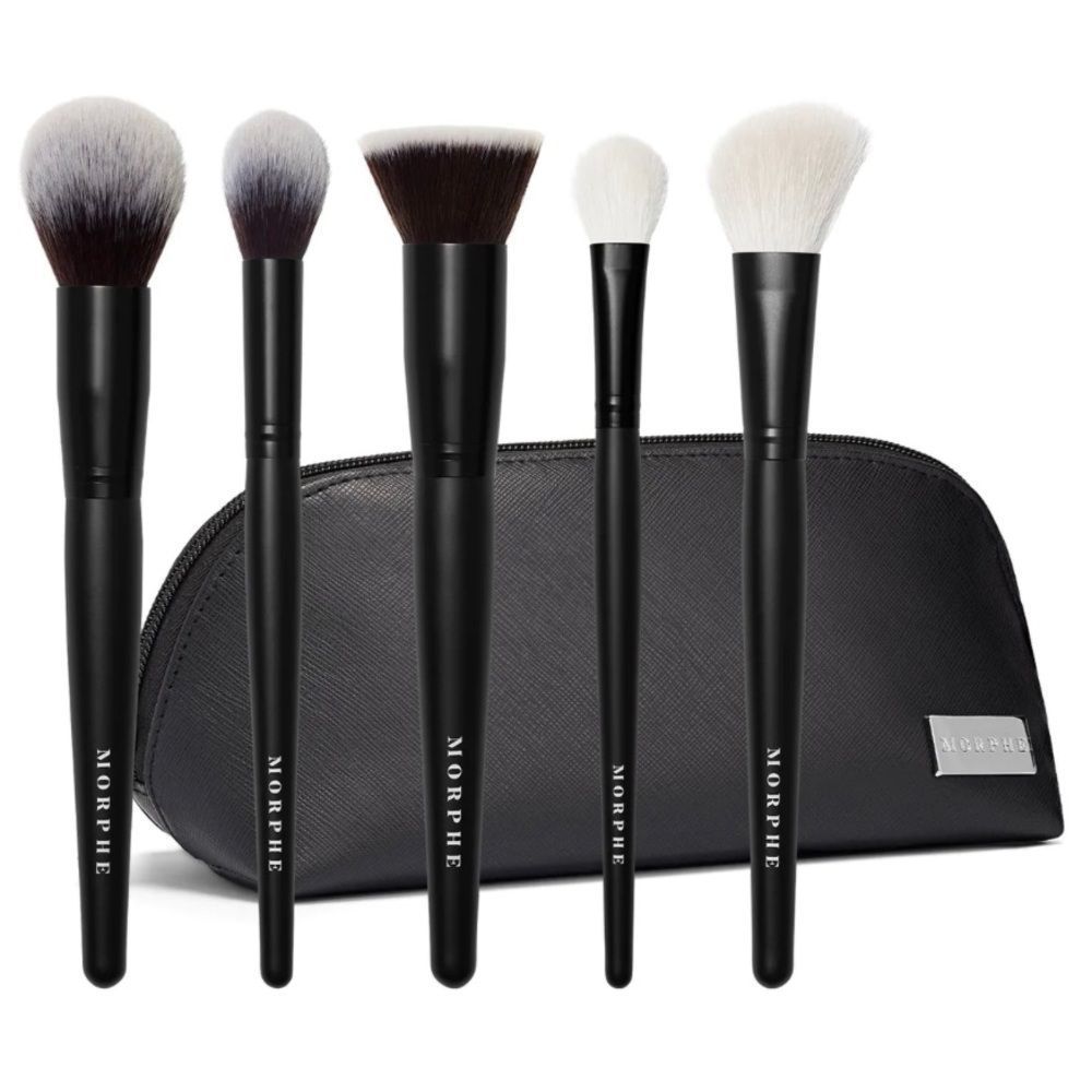 FACE THE BEAT 5-PIECE FACE BRUSH SET - Picture 1 of 4